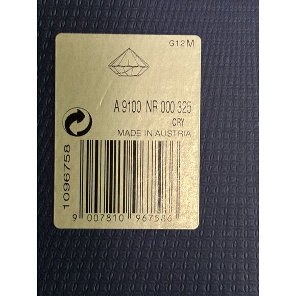 Swarovski Crystal SCS Round Diamond Paperweight Figure 1096758 A9100 NR 000 325 - Picture 5 of 5